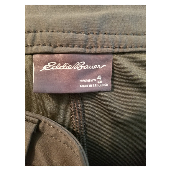 Eddie Bauer Women's Skort Skirt Black Size 4, Waist 30 in, Length 16 in - Picture 4 of 11